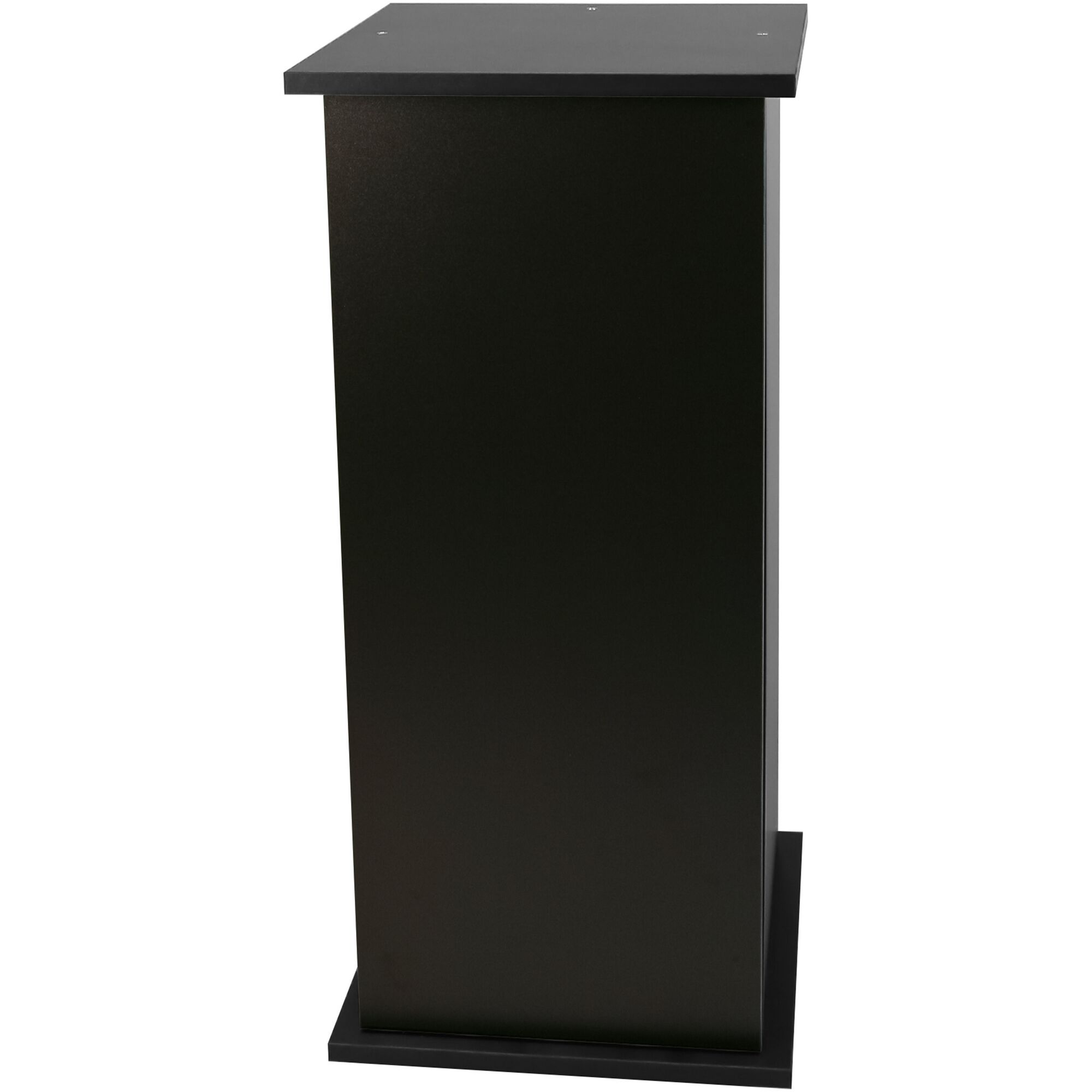 Schwarzer Unterschrank 90 cm