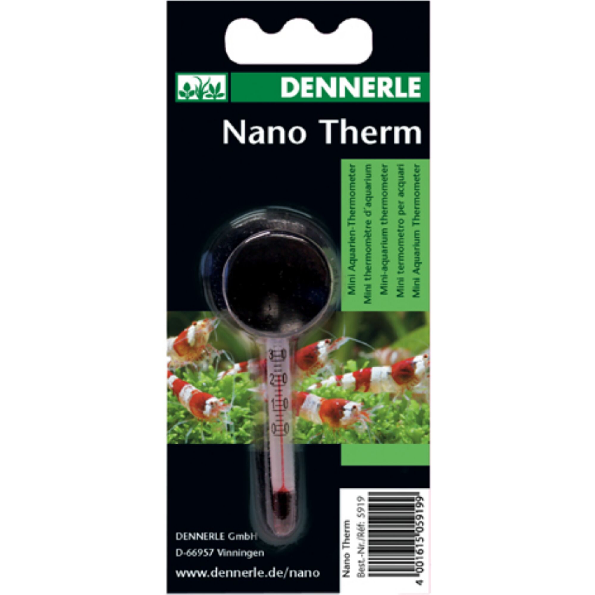 Dennerle Nano Therm Mini-Aquarien-Thermometer