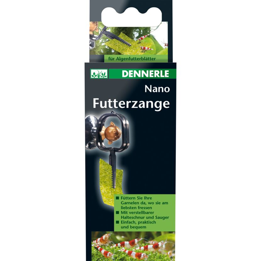 Dennerle Nano Futterzange für Algenfutterblätter