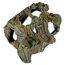 Graue Steingrotte aus Polyresin