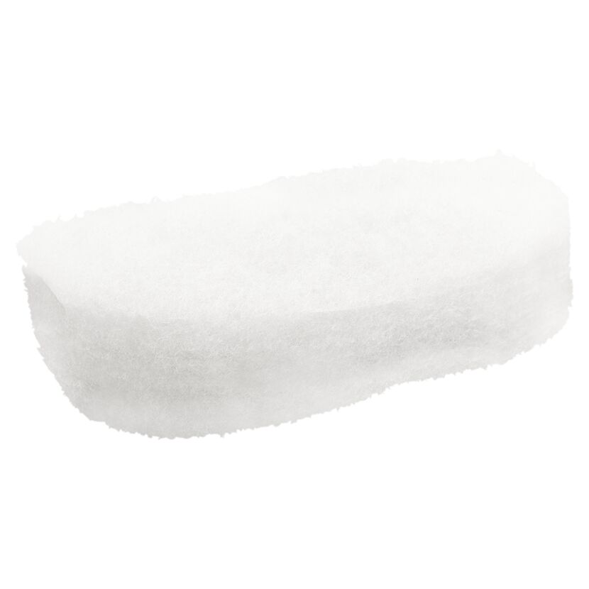 Weiße Feinfilterpads