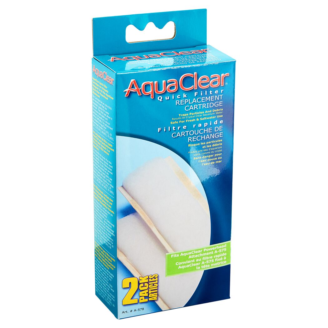 AquaClear Schnellfilter-Kartuschen 2er-Pack