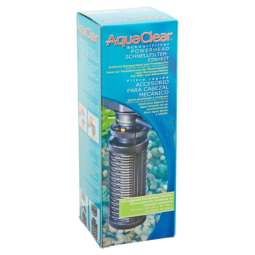 AquaClear Schnellfilter in Verpackung