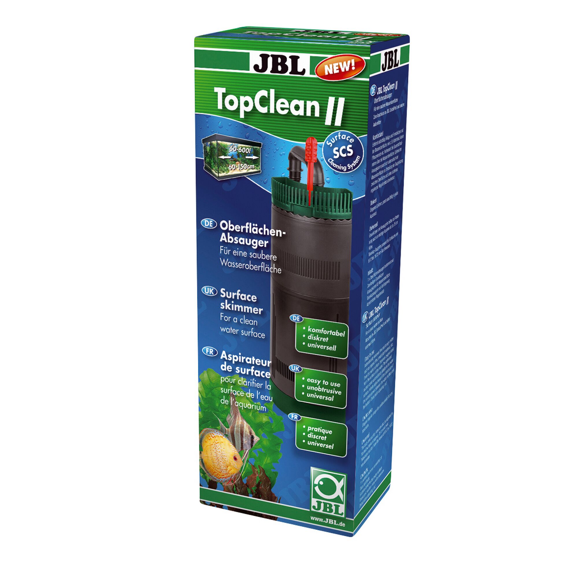 JBL TopClean II Oberflächenabsauger