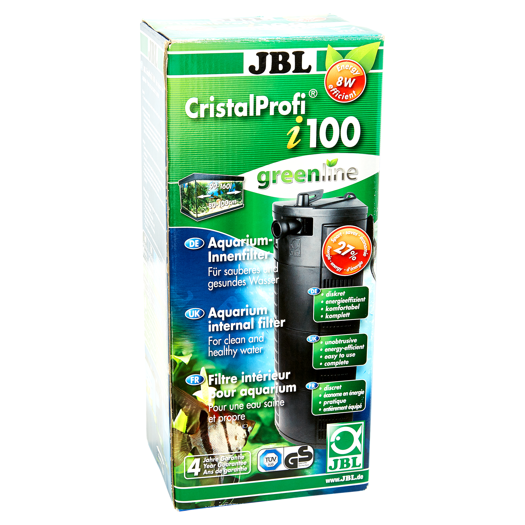 Innenfilter "CristalProfi" i100 8 W + product picture