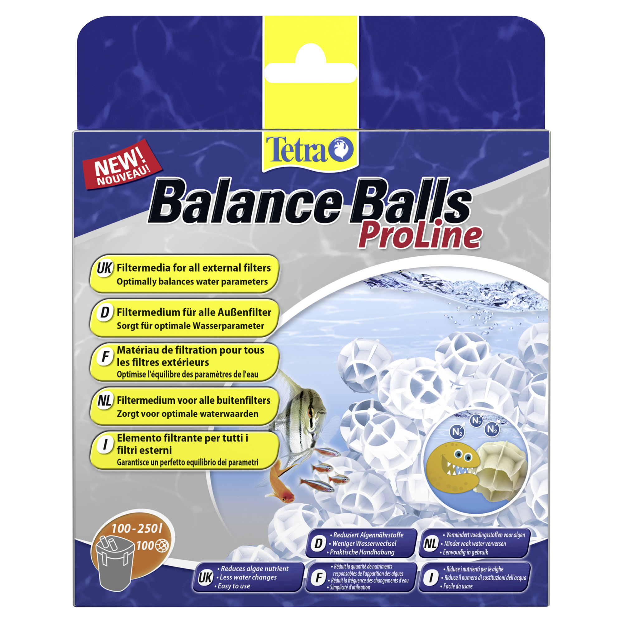 Filtermedium "Pro Line" Balance Balls 100 Stück + product picture