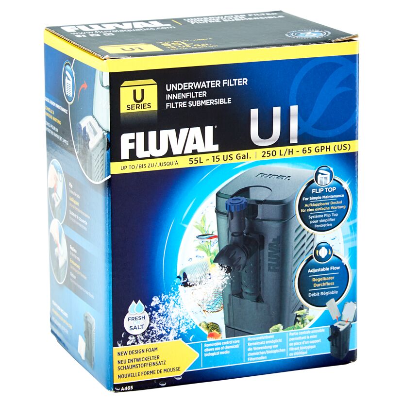Fluval U1 Unterwasserfilter für Aquarien
