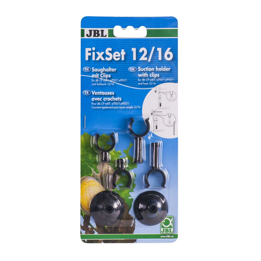 JBL FixSet 12/16 Saugnapfhalter mit Clips