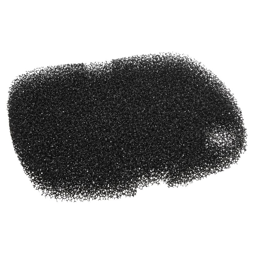 Zwei schwarze Filterschwämme