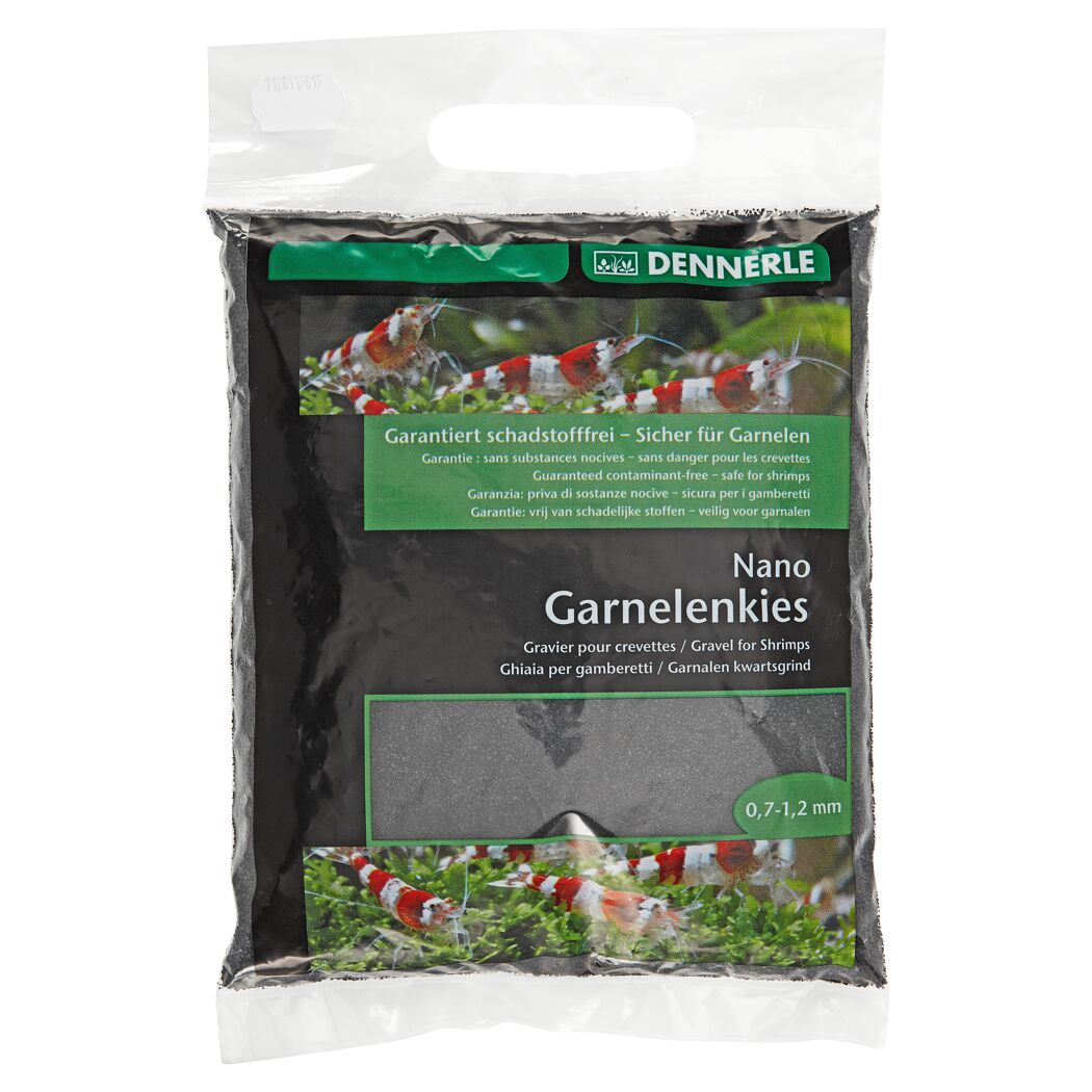 Nano-Garnelenkies schwarz 2 kg