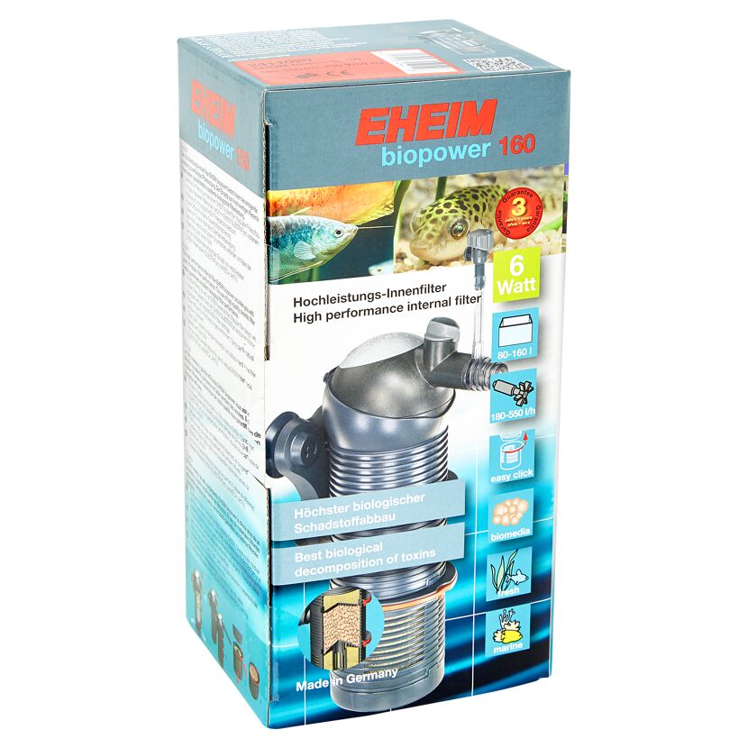 Eheim biopower 160 Innenfilter für Aquarien