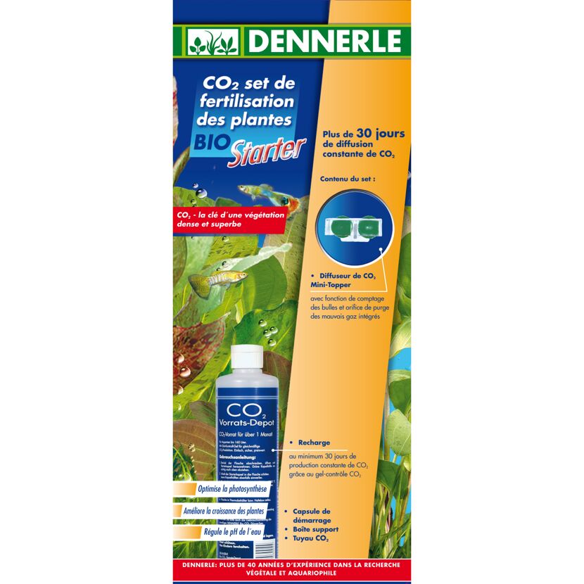 Dennerle CO2 Bio Starter Set für Aquarienpflanzen