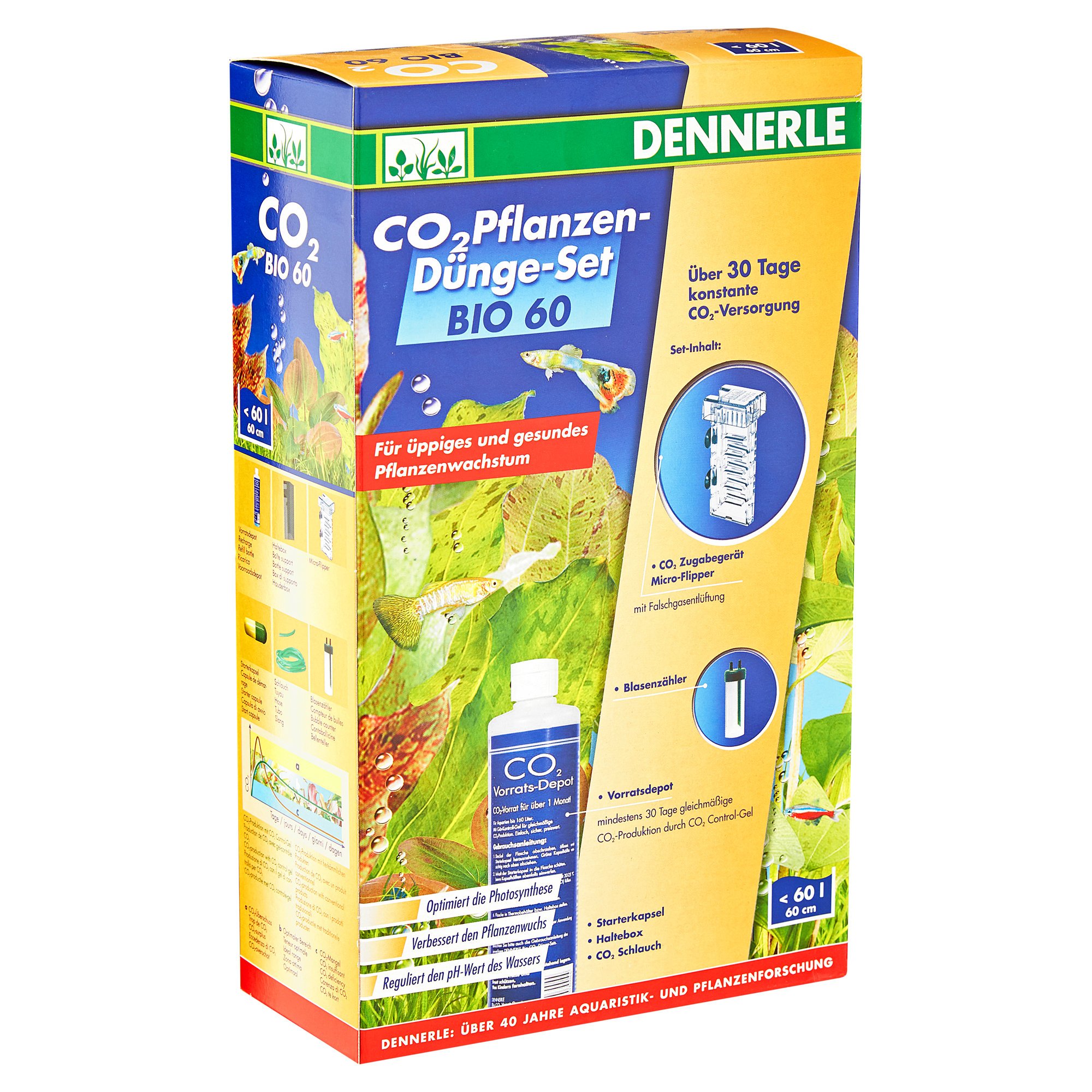 CO2-Pflanzendüngeset für Aquarien BIO 60 + product picture