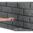 Regentonne 'Rocky' graphitfarben 400 l mit Hahn
