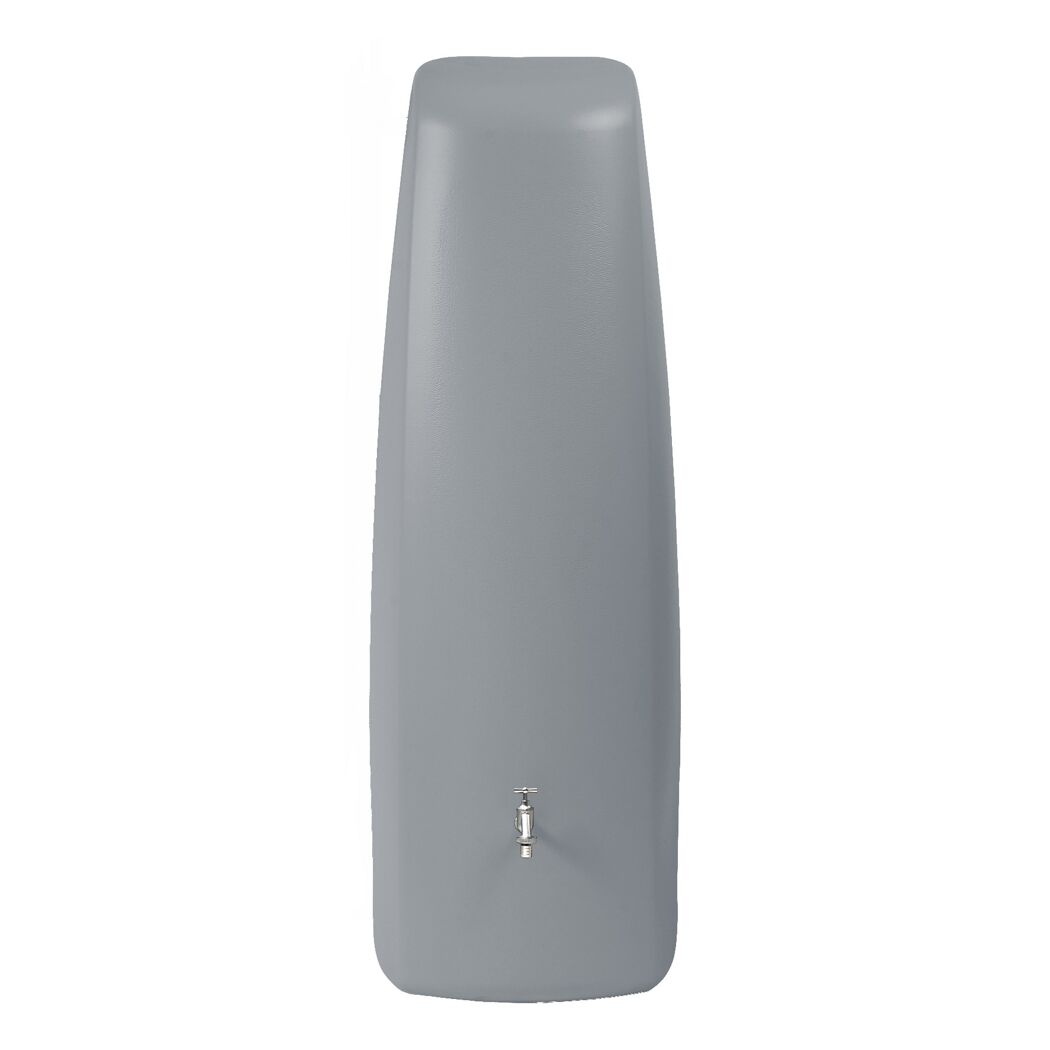 Grauer Wassertank Elegance 400 l mit Zapfhahn