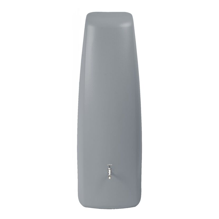 Grauer Wassertank Elegance 400 l mit Zapfhahn