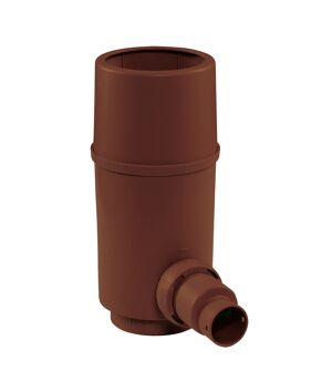 Fallrohrfilter 'Regendieb Pro' braun DN 70-100