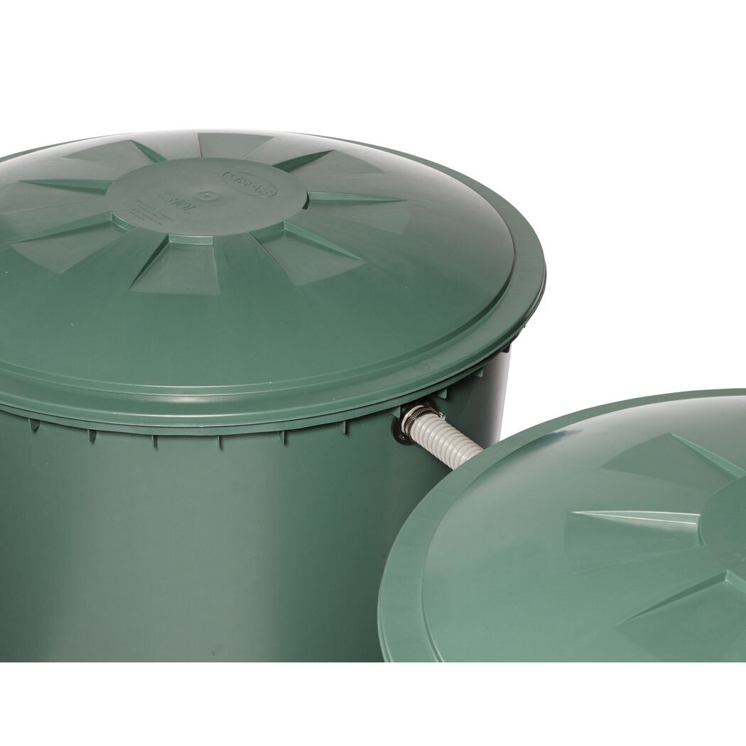 Regentonnen-Verbindungsset 'Flex-Comfort' grau Ø 20 mm