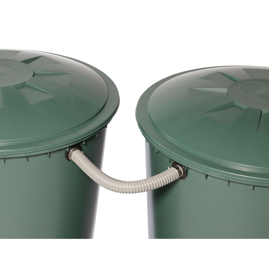 Regentonnen-Verbindungsset 'Flex-Comfort' grau Ø 20 mm