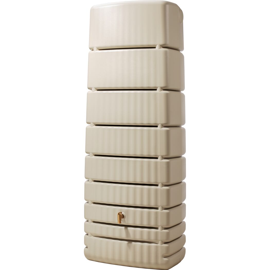 Beiger Wandtank Slim 650L