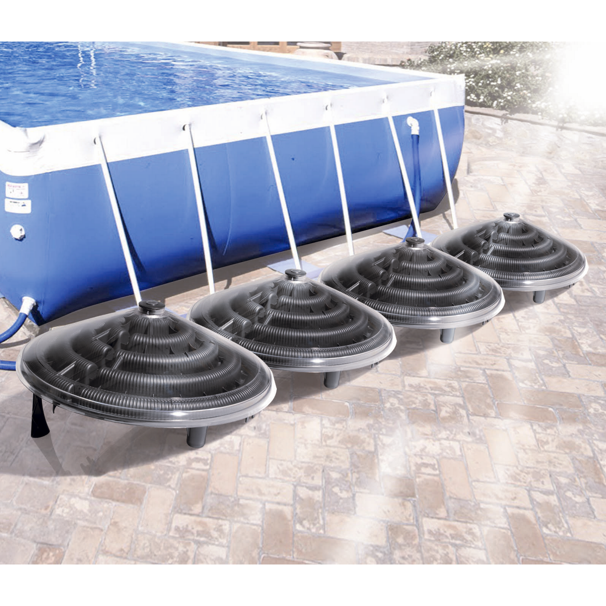 Solarheizgerät für Schwimmbäder