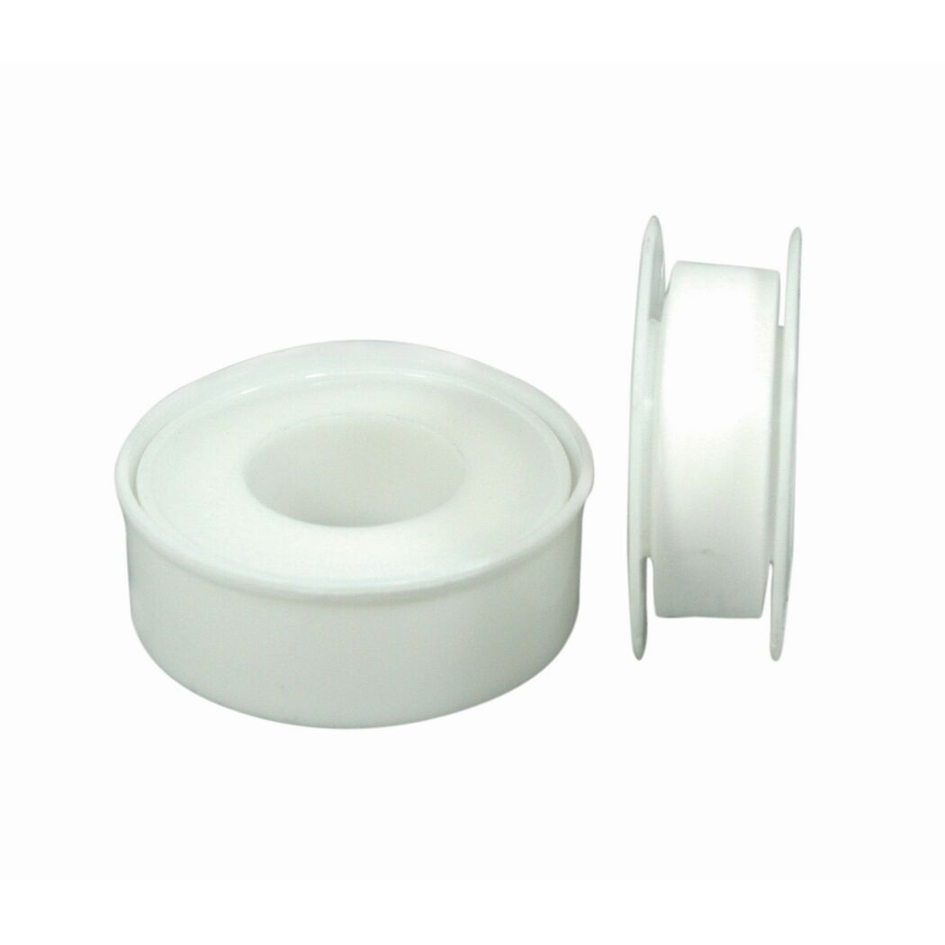 Teflon-Gewindeband 2er-Set 12 m weiß