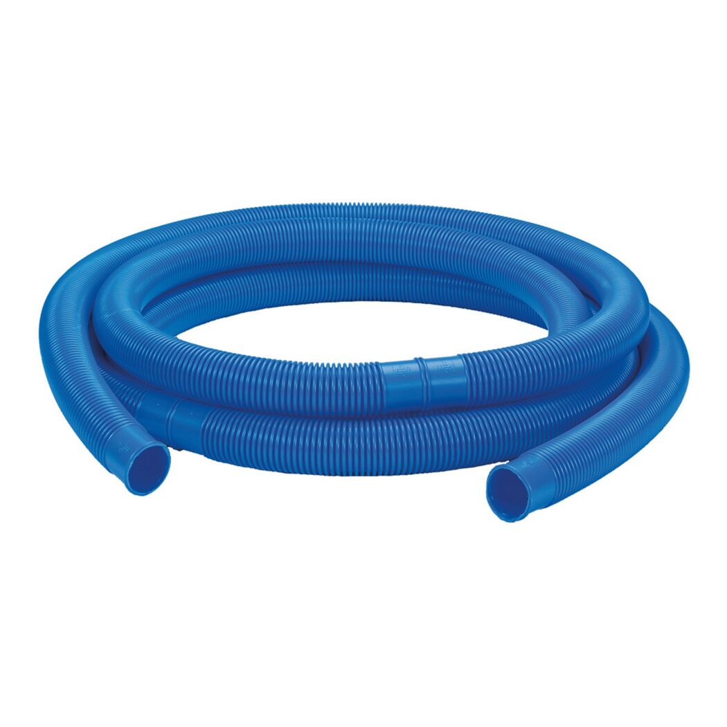 Blauer Schwimmschlauch, aufgerollt