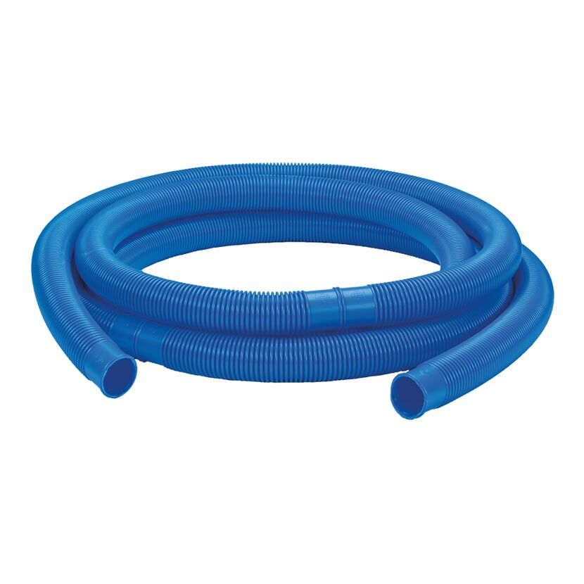 Blauer Schwimmschlauch, aufgerollt