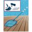 Pool Reinigungsset mit Kescher, Bürste und Schlauch