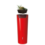 Regentonne 'Color' rot 350 l mit Hahn bepflanzbar