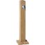 Wasserzapfsäule WOODlightwood aus Holz mit Wasserhahn