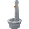 Wasserzapfsäule 'Roma' Steinoptik light granite Ø 54 x 100 cm