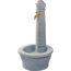 Wasserzapfsäule 'Roma' Steinoptik light granite Ø 54 x 100 cm