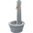Wasserzapfsäule 'Roma' Steinoptik light granite Ø 54 x 100 cm