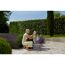 Wasserzapfsäule 'Roma' Steinoptik light granite Ø 54 x 100 cm