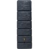 Anthrazitfarbener Wandtank Slim Stone 300 l