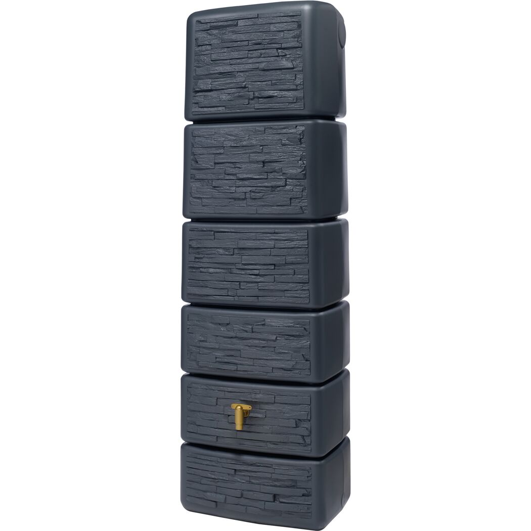 Anthraziter Wandtank Slim Stone 300 l