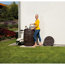 Regentonne 'Vino' dunkelbraun 250 l mit Hahn