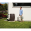 Regentonne 'Vino' dunkelbraun 250 l mit Hahn