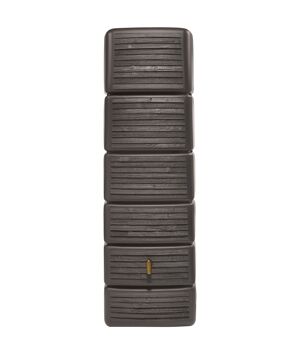 Regentonne 'Slim' darkwood 330 l
