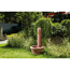 Wasserzapfsäule 'Roma' Steinoptik redstone Ø 54 x 100 cm