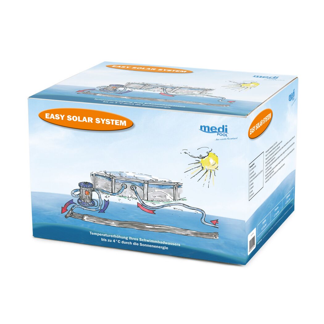 Medi Pool Easy Solar System Verpackung
