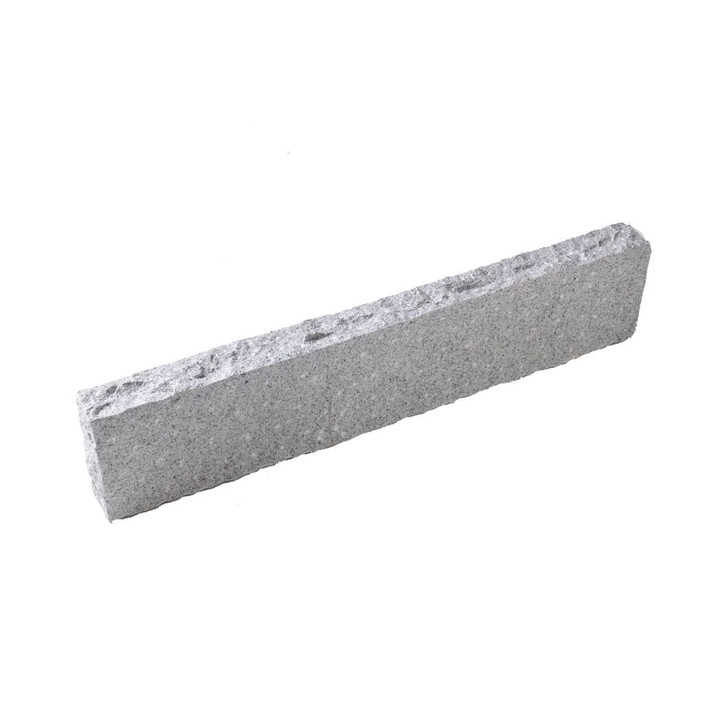 Granitbordstein grau 100 x 20 x 8 cm