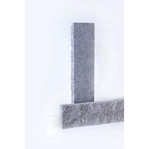 Palisade 'XZ Granit' hellgrau-weiß 200 x 10 x 10 cm