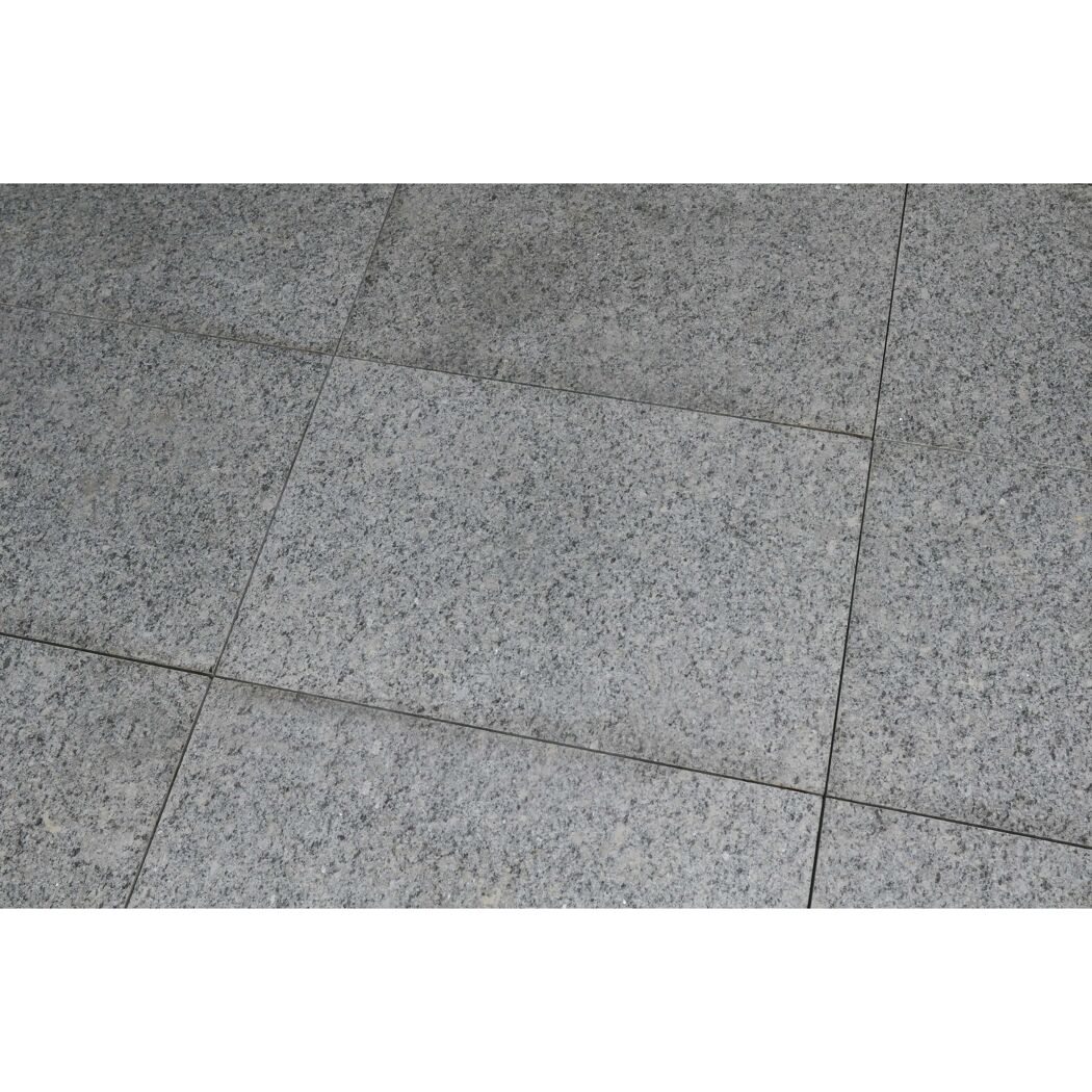 Graue Granitterrassenplatten