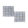 Granit Pflastersteine grau 40 x 40 x 2 cm