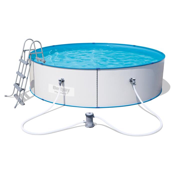 Bestway Stahlwandpool Hydrium Splasher O 360 X 90 Cm ǀ Toom Baumarkt