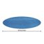 Blaue Solar-Poolabdeckung mit den Maßen 2,89 m.