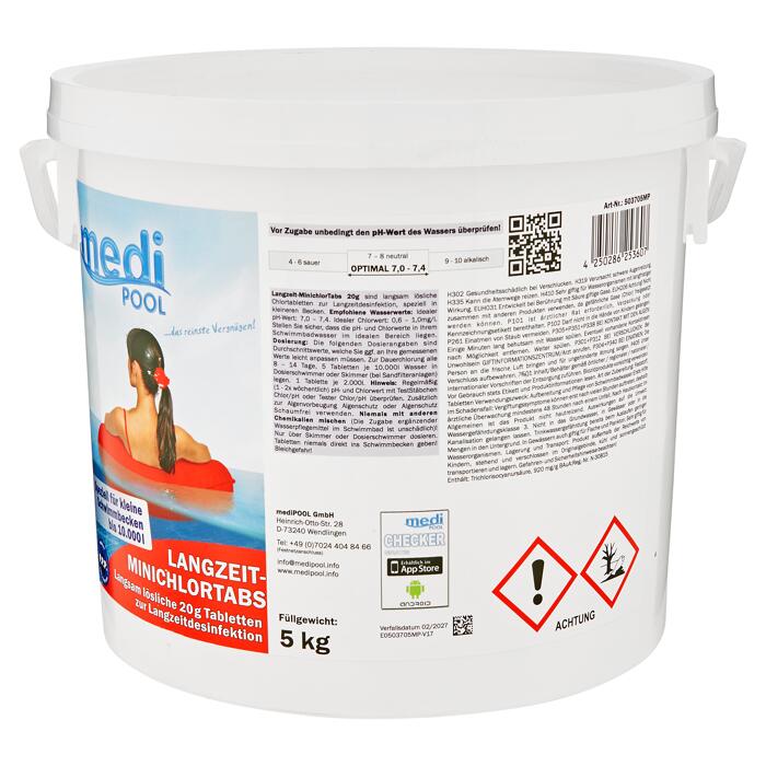 Langzeit Minichlortabs Zur Poolpflege 5 Kg ǀ Toom Baumarkt