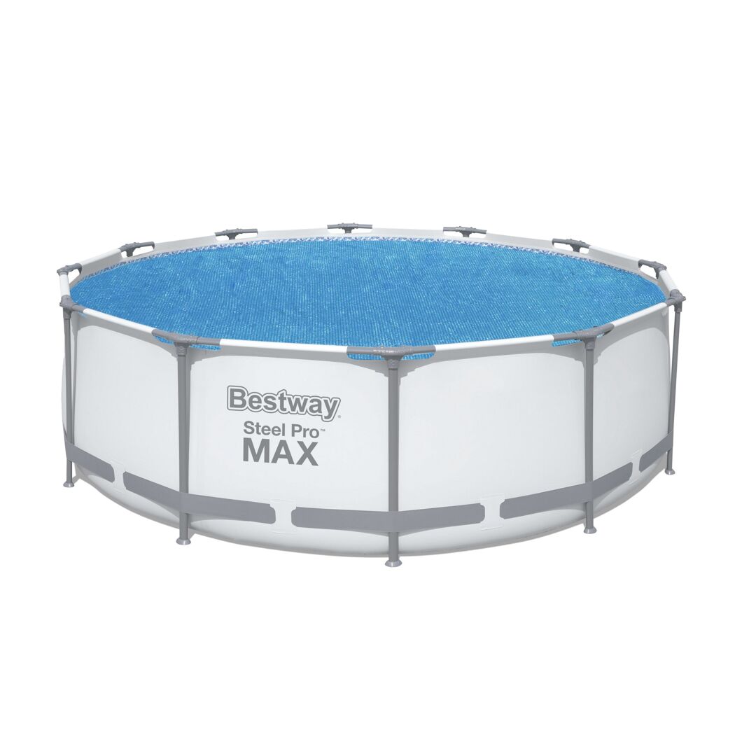 Bestway Stahlrahmenpool mit Solarplane